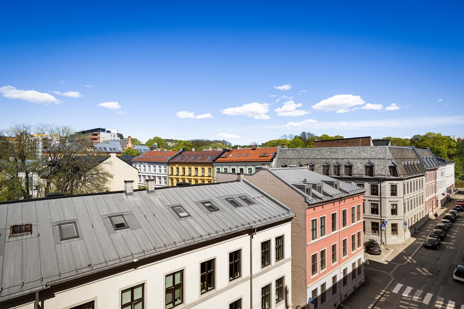 Leiligheten har en flott og usjenert utsikt Galleribilde