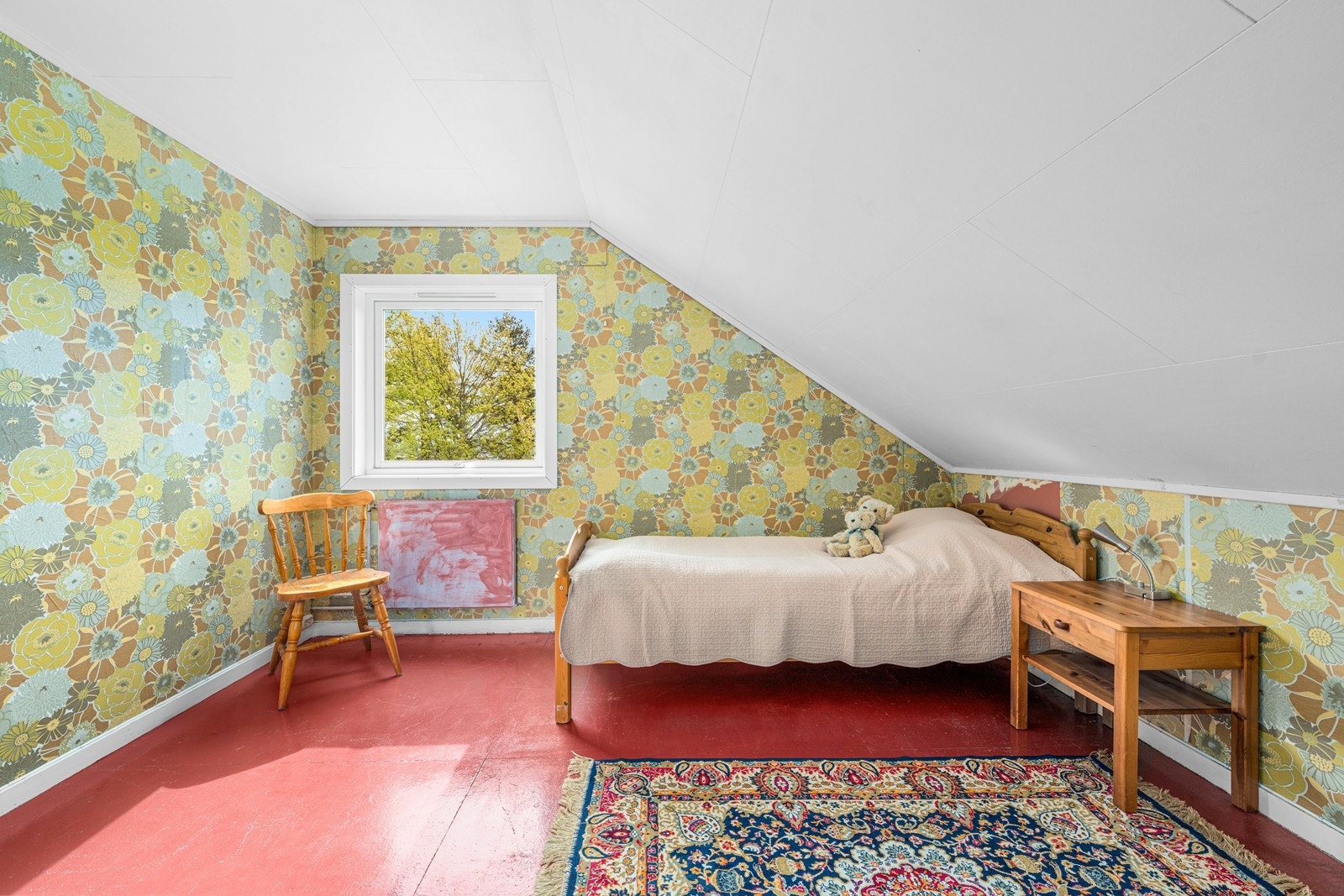 Ett av fire soverom i andre etasje. Galleribilde