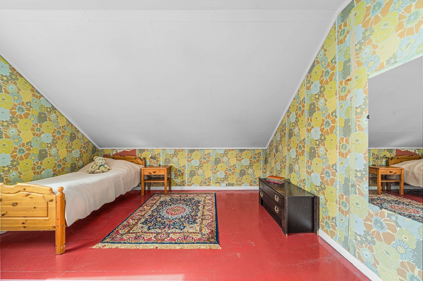 Alle soverommene er samlet i boligens andre etasje. Galleribilde