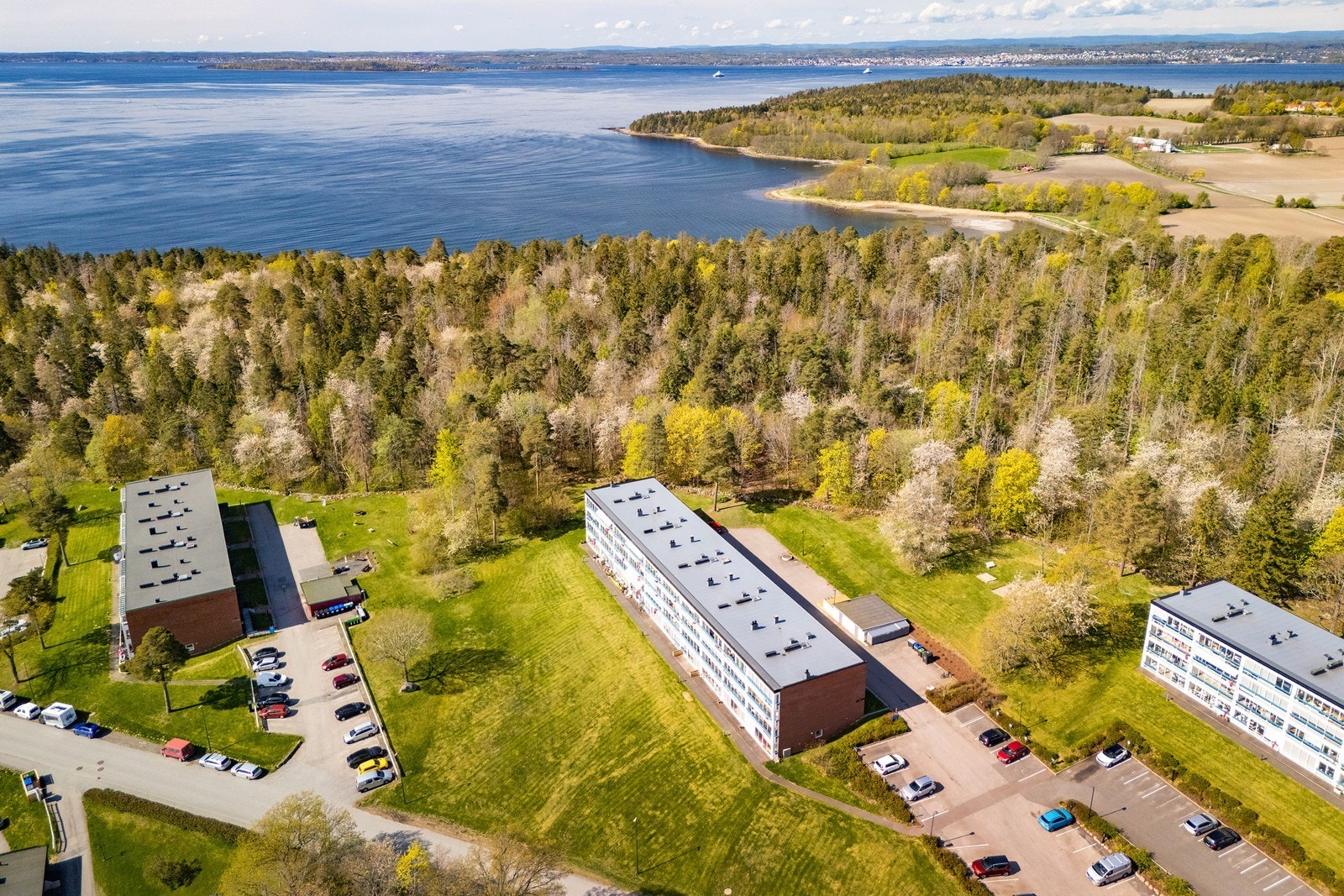 Fra leiligheten er det gangavstand til flere strender, båthavn og et rikt utvalg tur- og rekreasjonsområder. Galleribilde