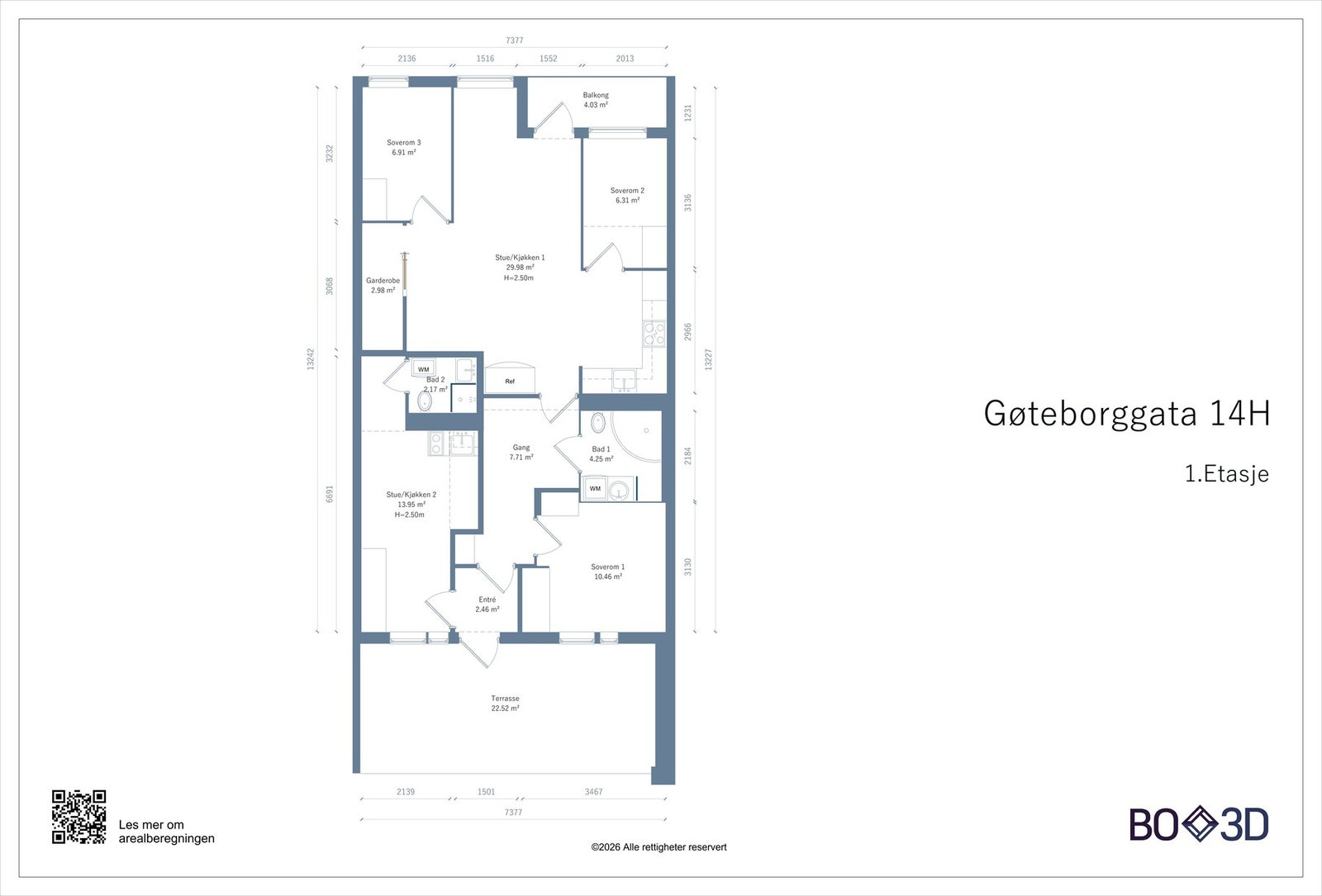 Plantegning Galleribilde