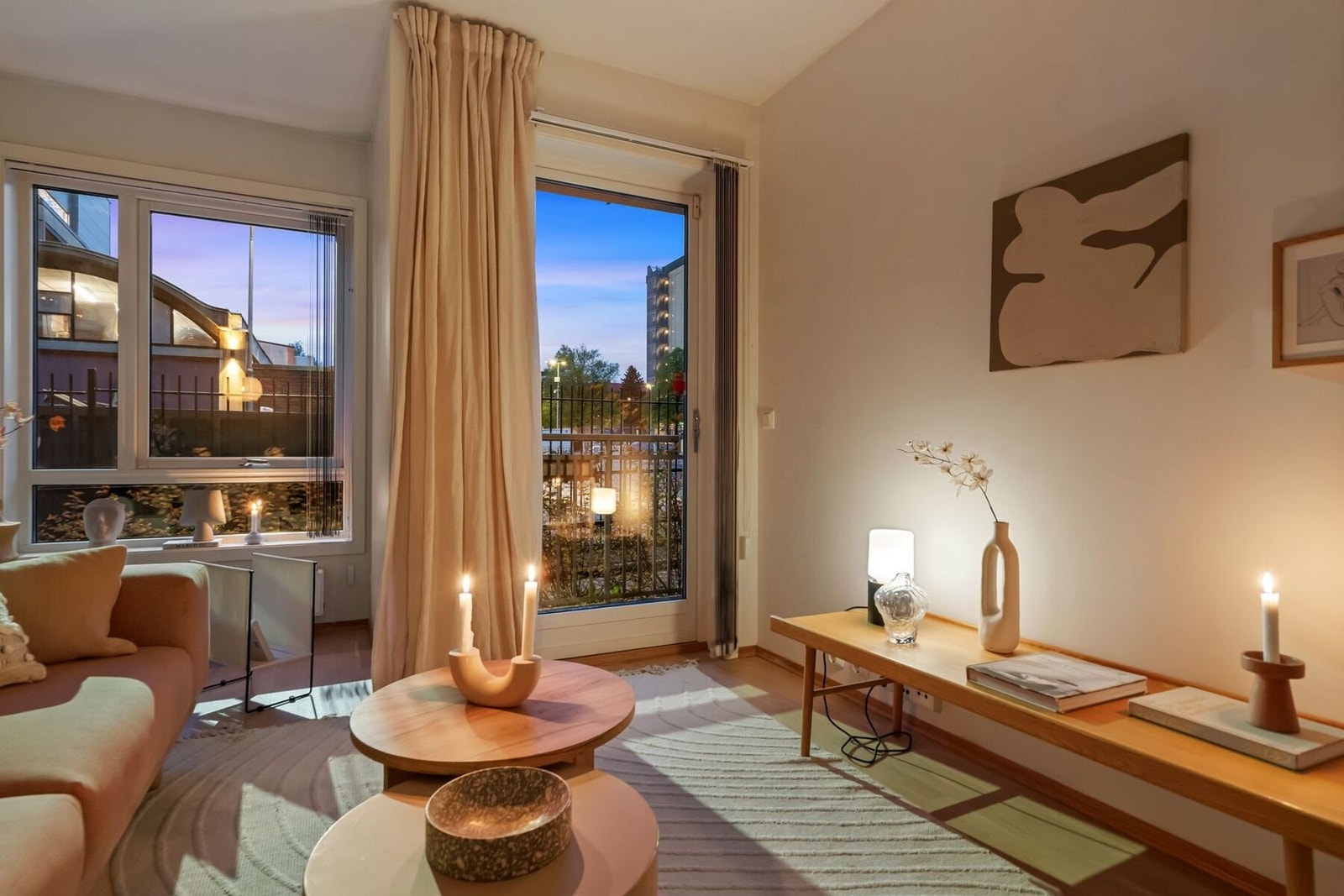 Kveldsstemning Galleribilde