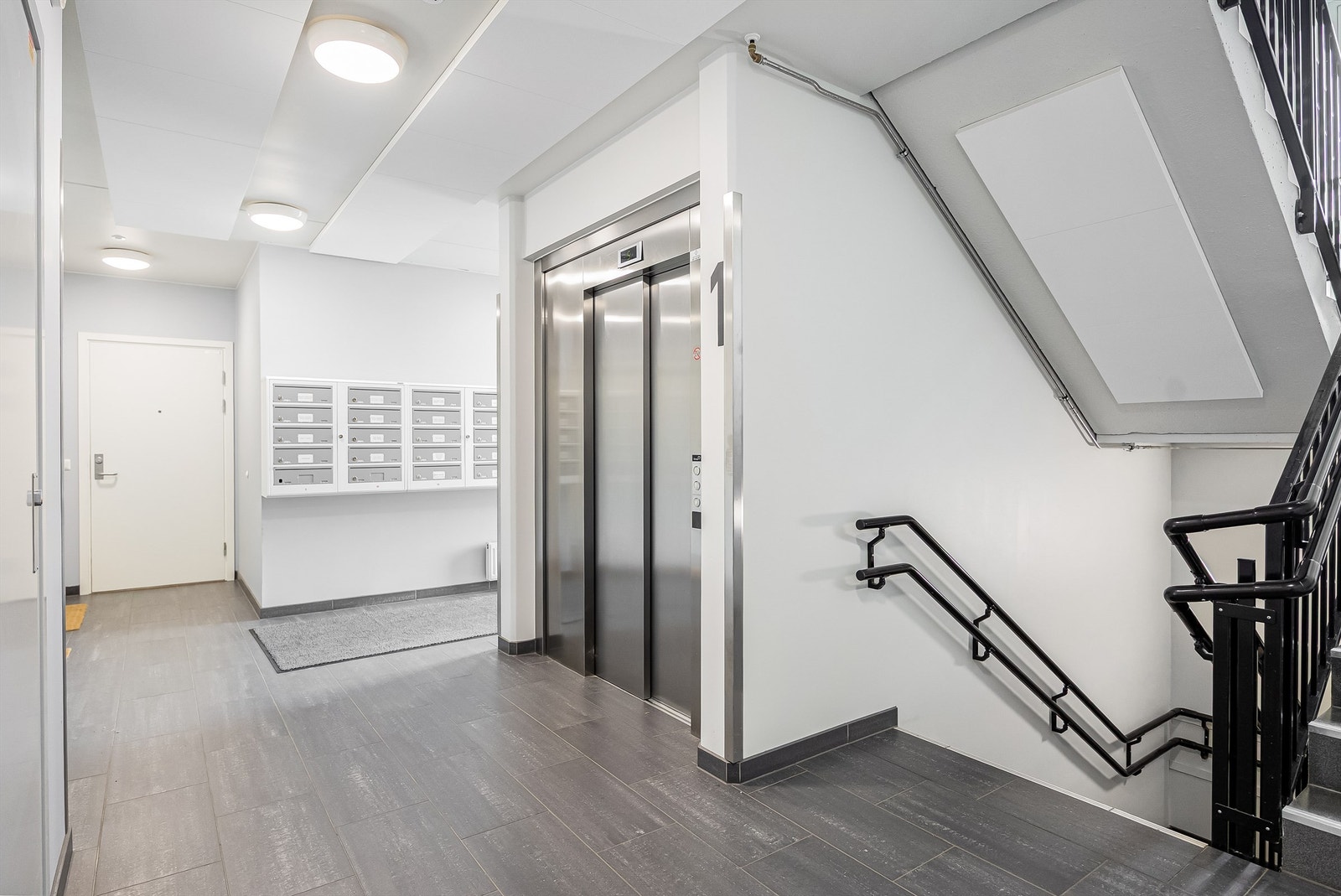 Inngangsparti Galleribilde