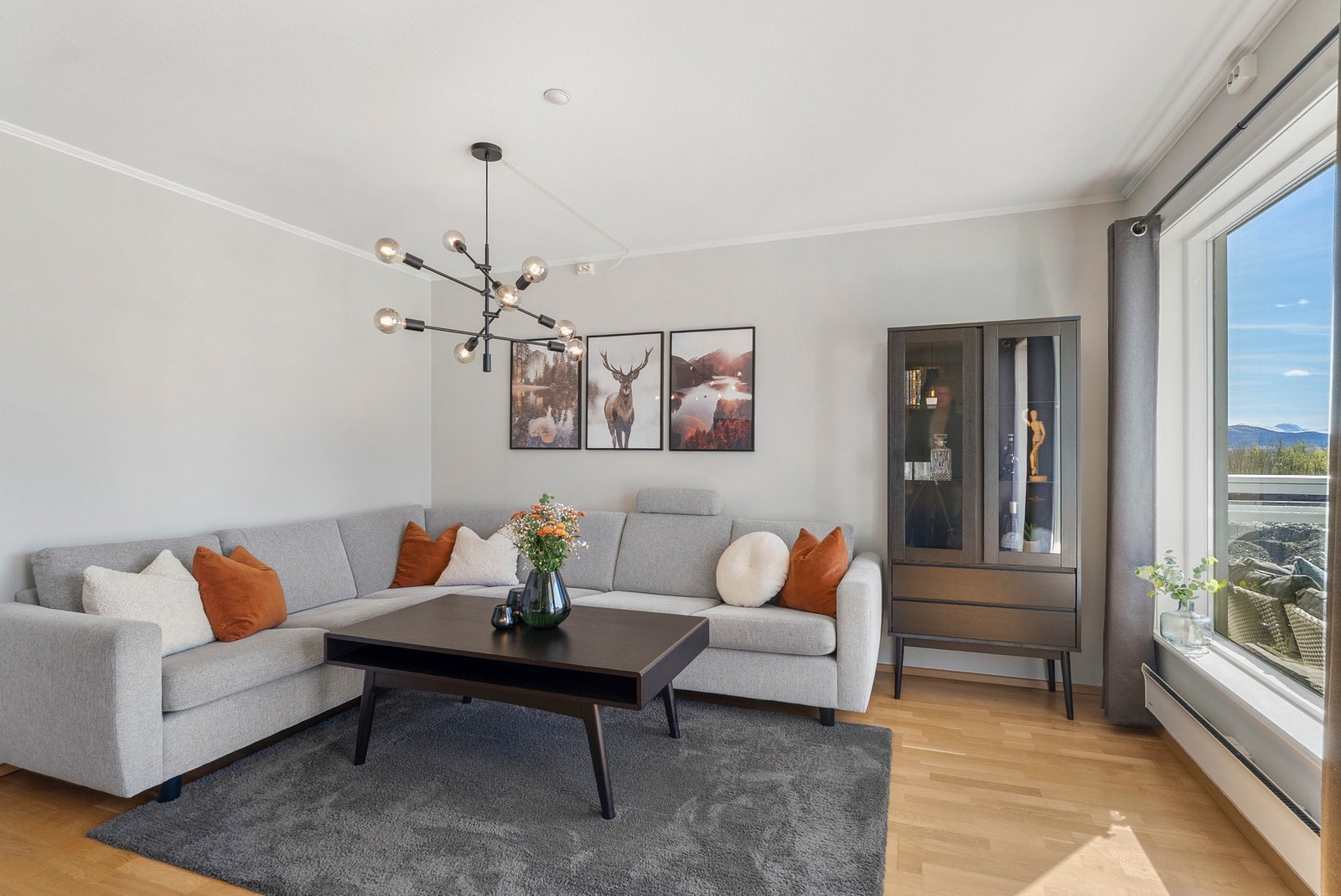 God plass til sofagruppe og øvrig ønsket møblement. Galleribilde