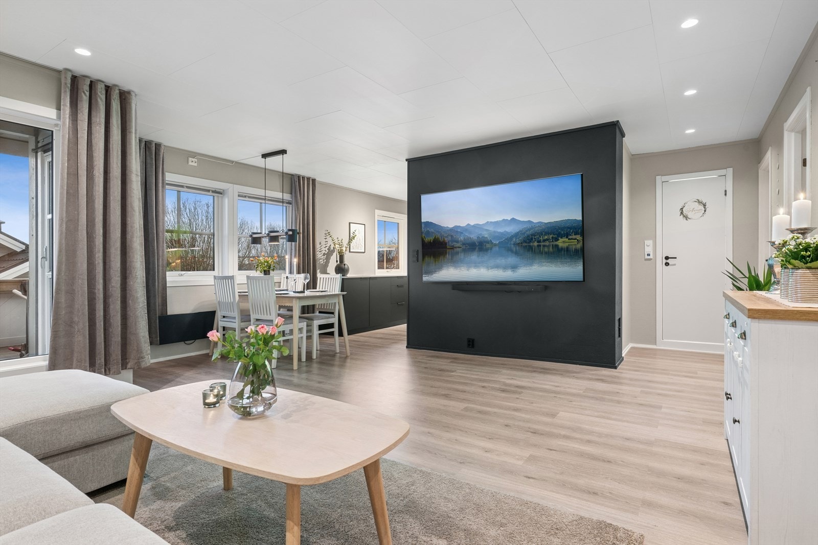 Gjennomført leilighet med høy standard. Galleribilde