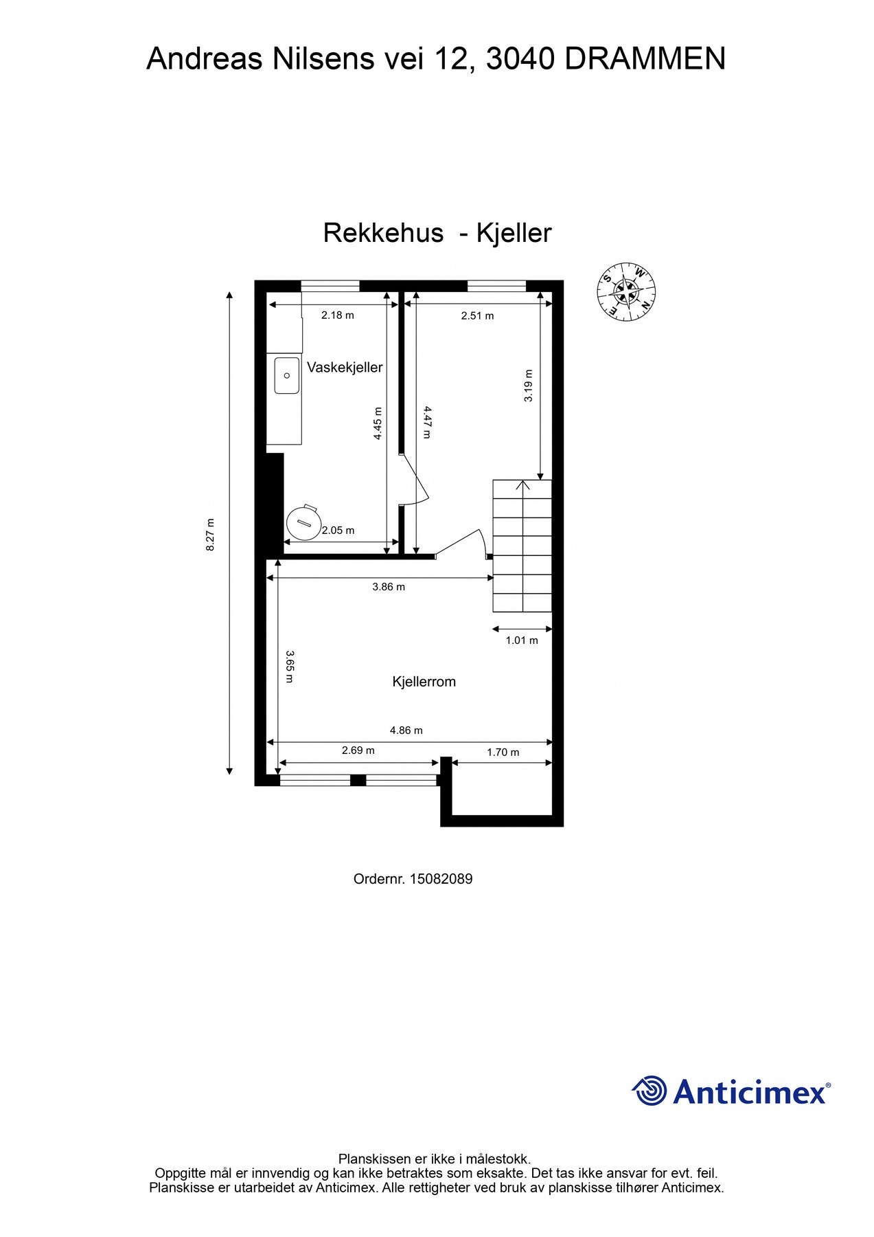 Plantegning kjeller Galleribilde