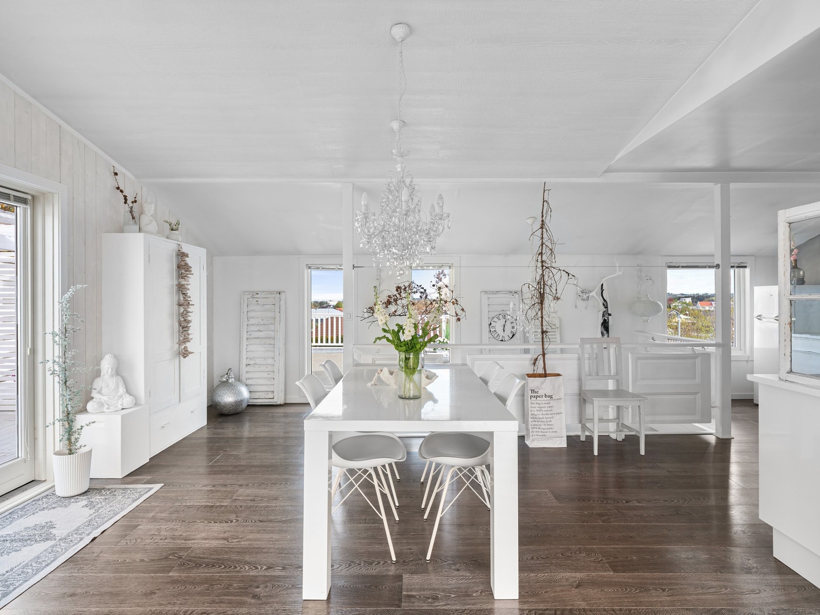Her kan man invitere venner og familie til middagsbesøk. Galleribilde