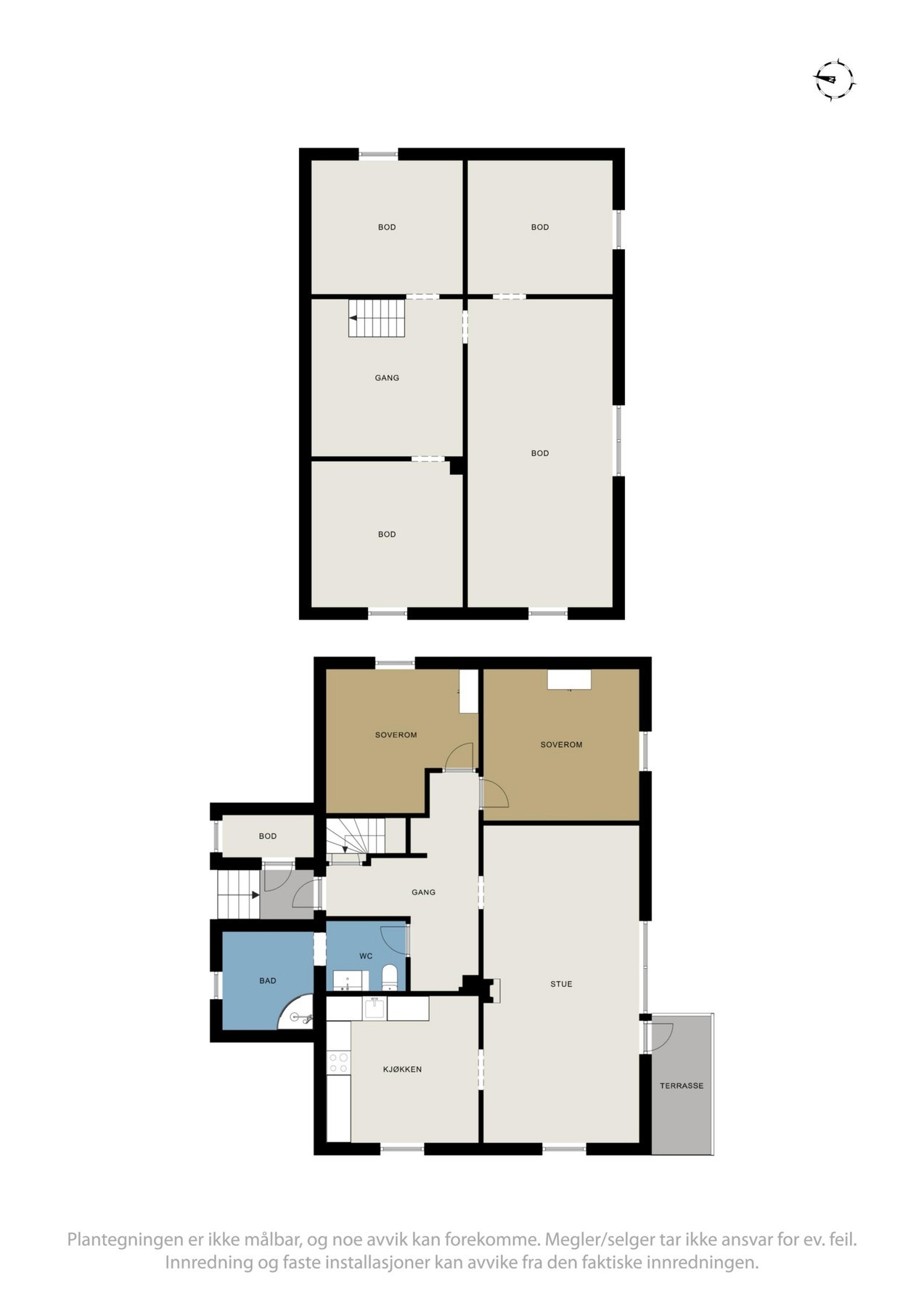 Planskisser samlet Galleribilde