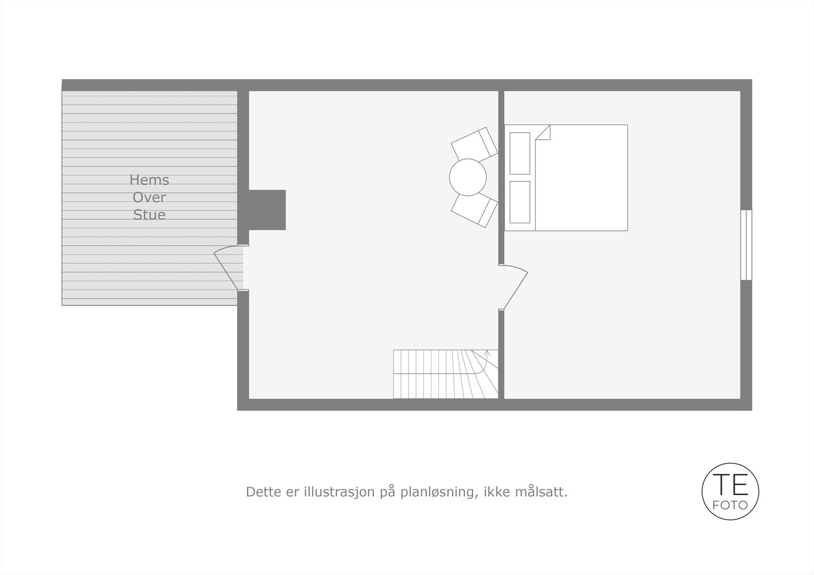 Plantegning for 2.etasje Galleribilde