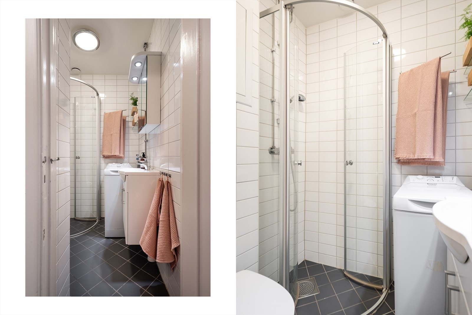 Badet ble modernisert i regi av aksjelaget i 2012 og har flislagt gulv med termostatstyrte varmekabler. Galleribilde