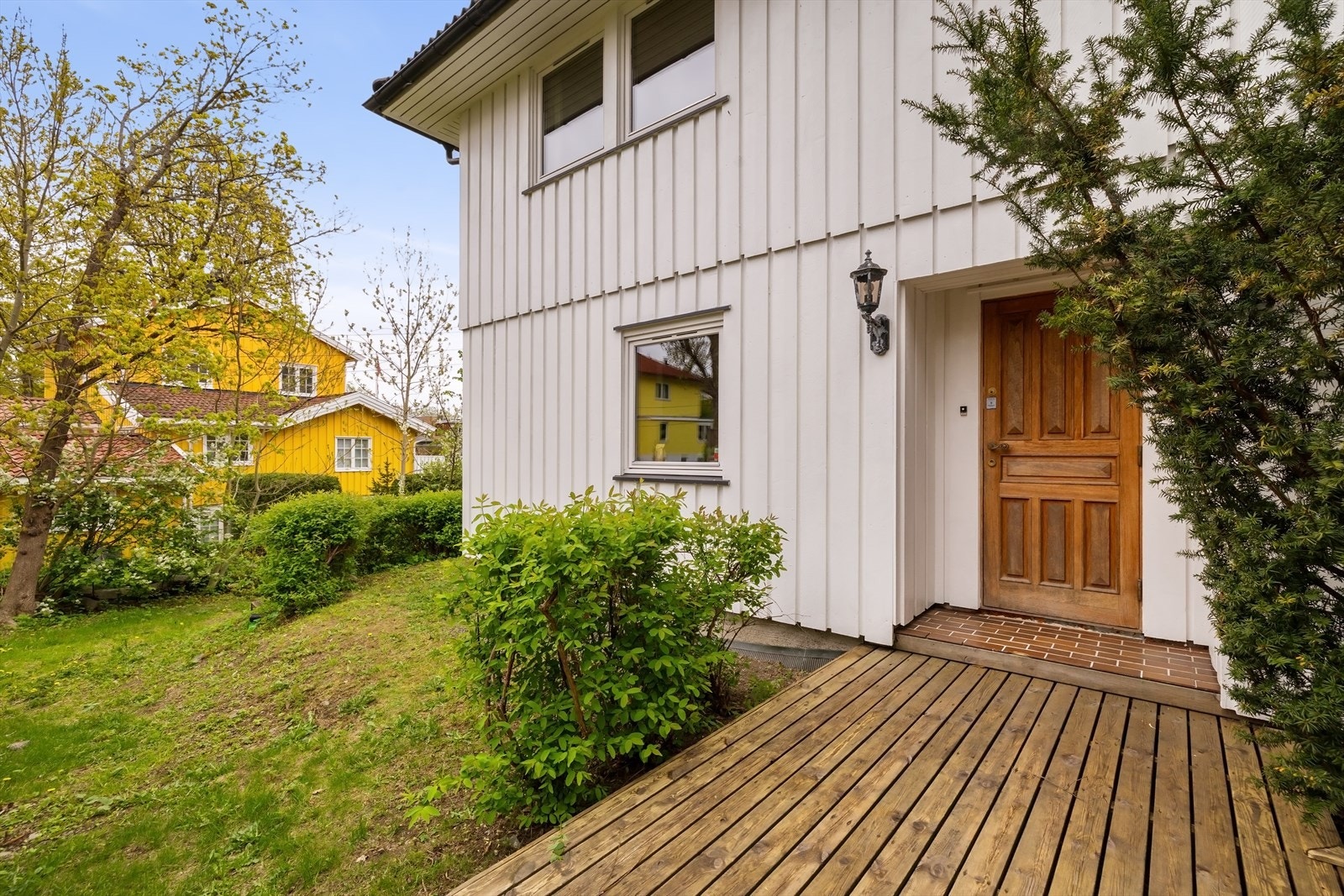 Inngangsparti til underetasjen. Galleribilde