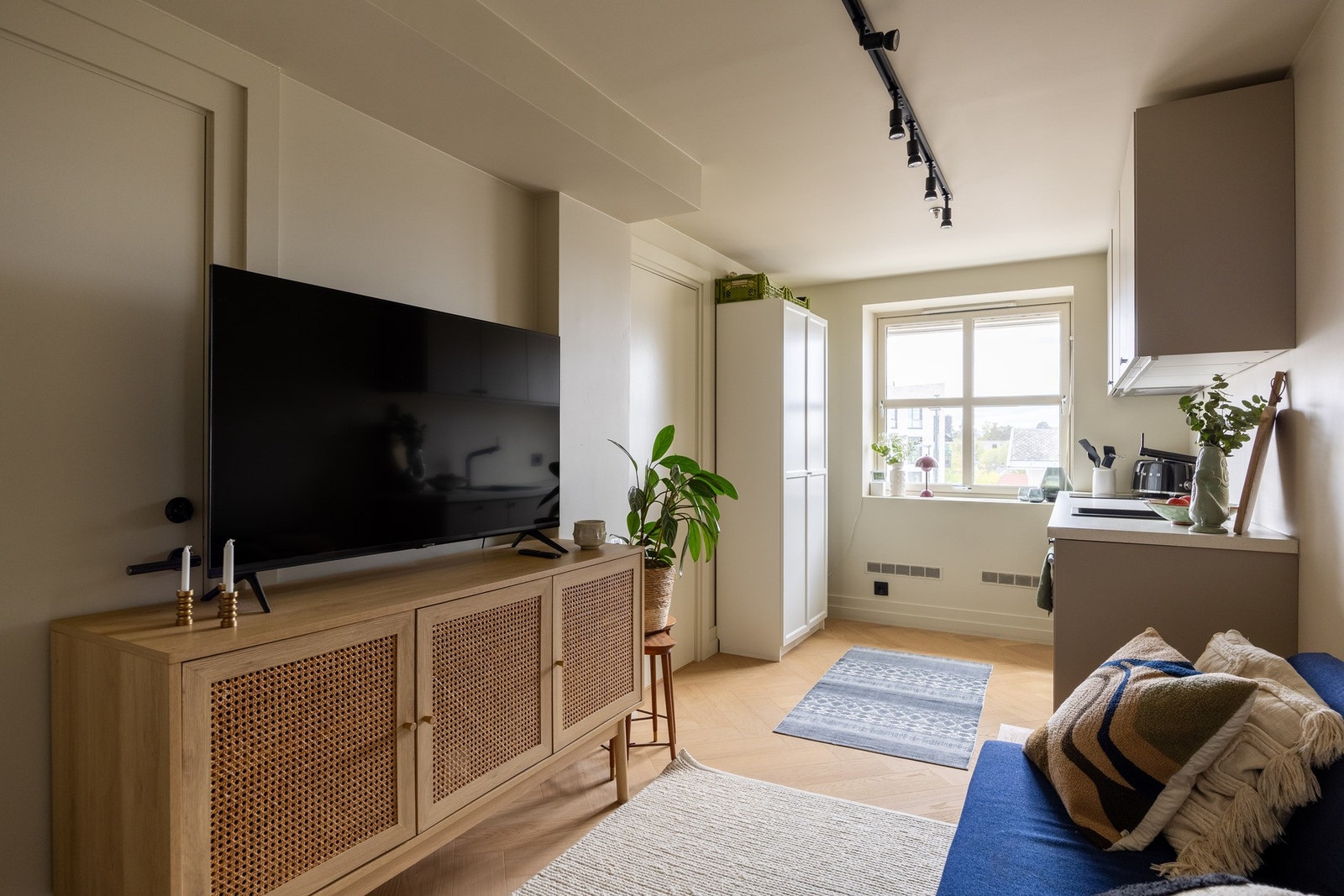 Det er etablert en hybel med egen inngang. Galleribilde
