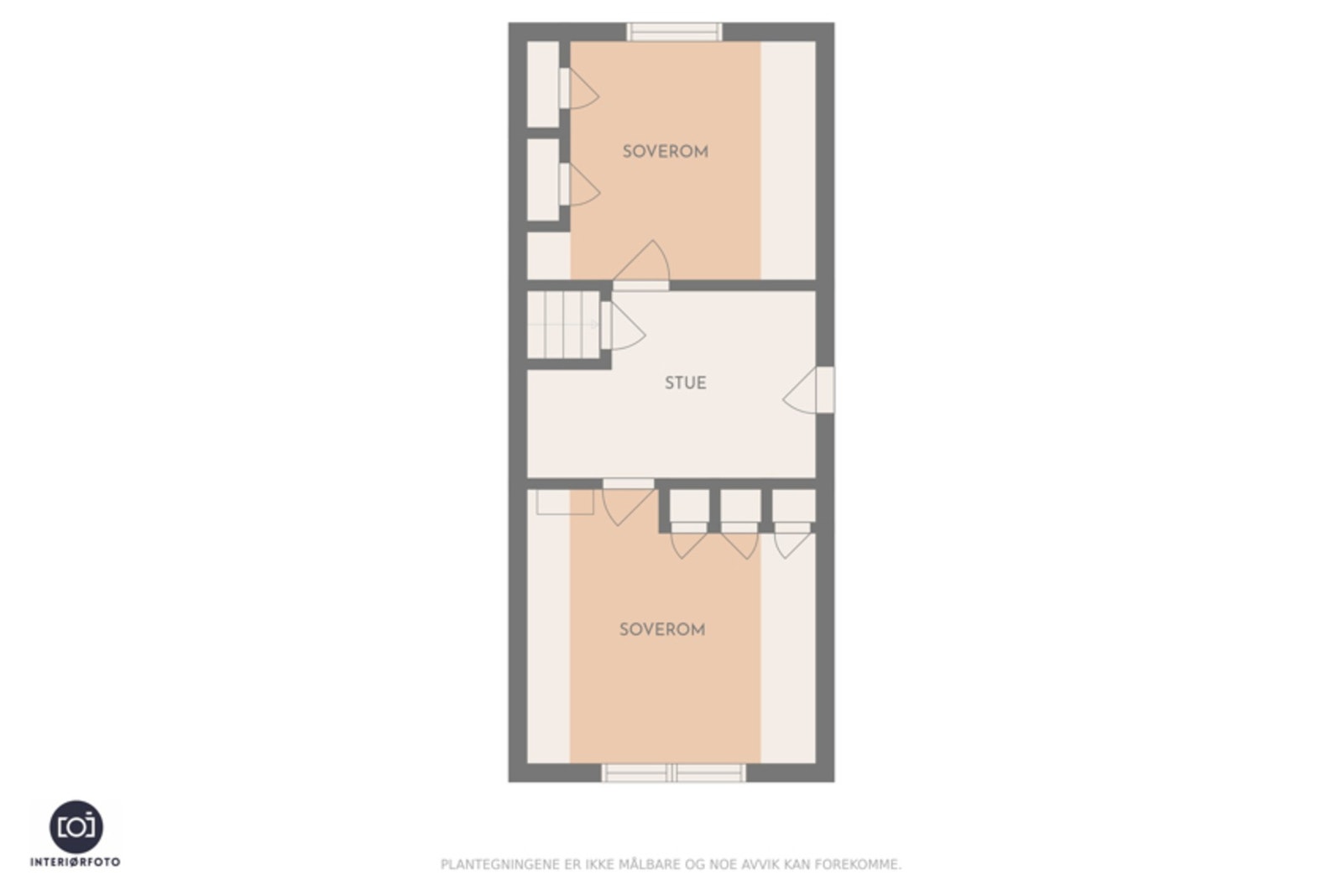 Plantegning loft Galleribilde