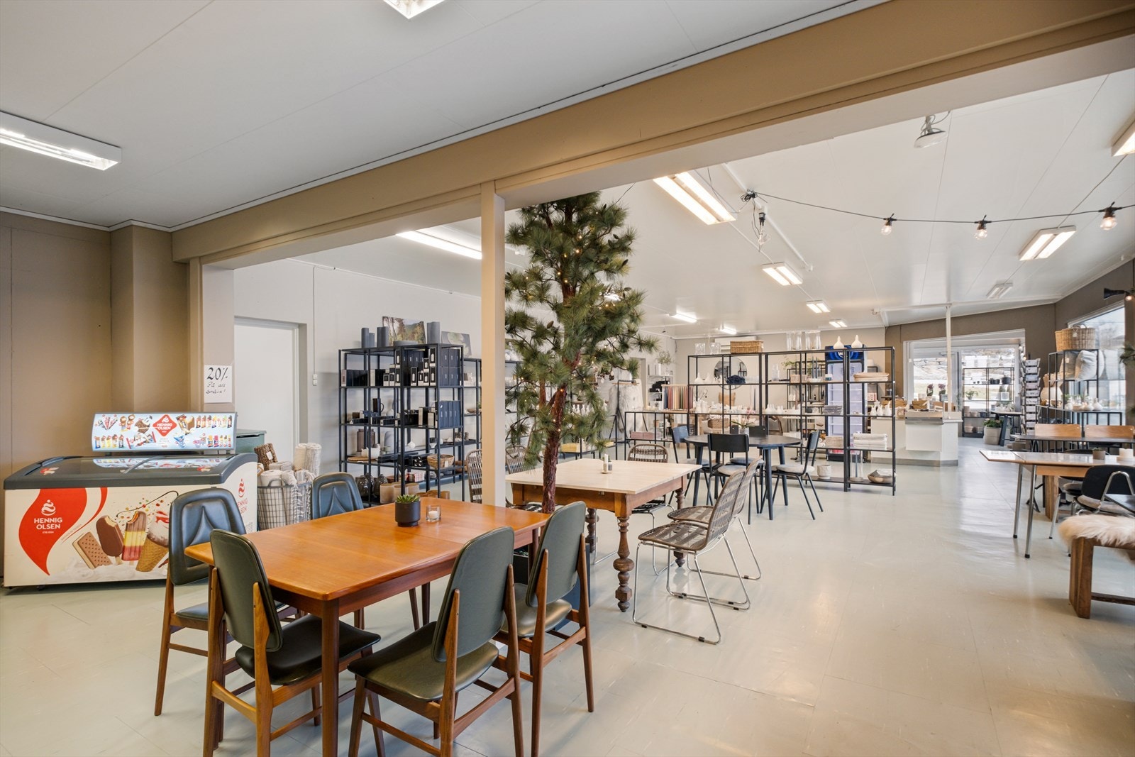 Forretningsdel Galleribilde