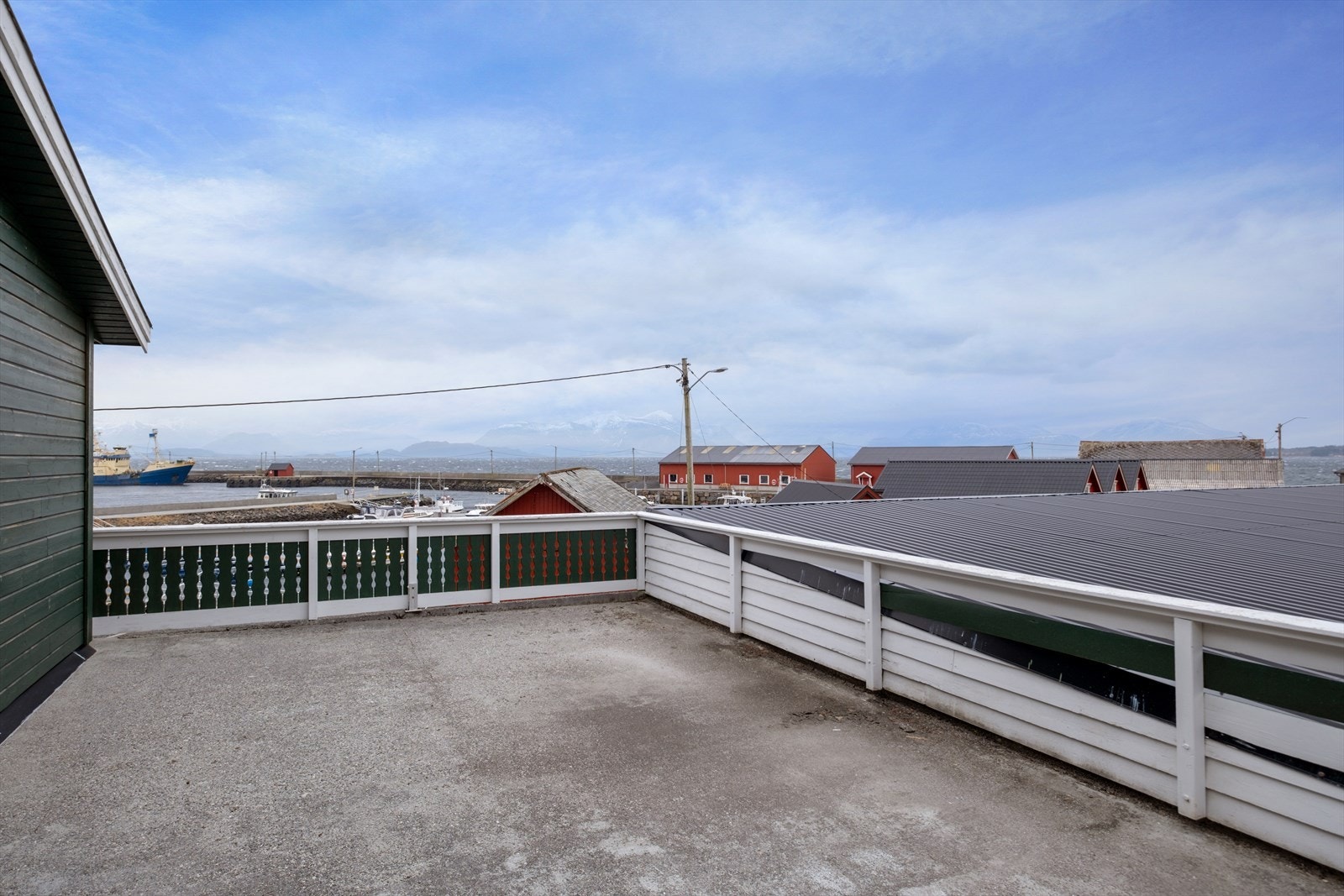 Terrasse over lager Galleribilde