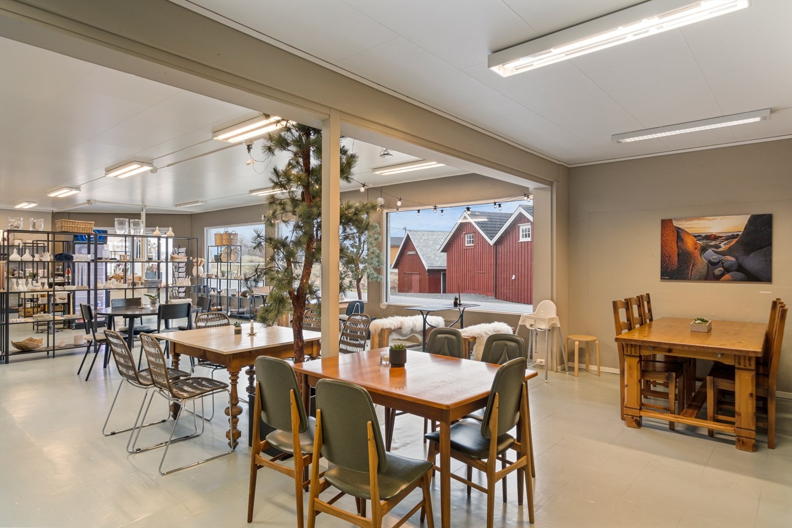 Forretningsdel Galleribilde