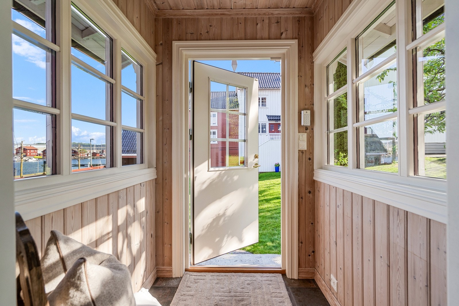 Inngangsparti/entré Galleribilde