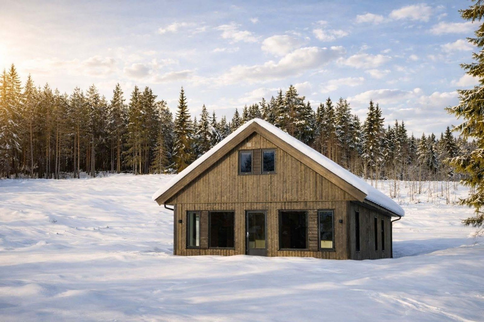 Beliggenheten kombinerer det beste av natur og tilgjengelighet. Galleribilde