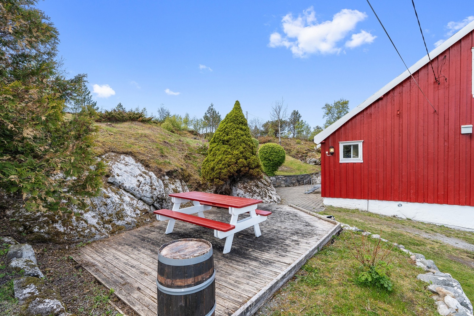 Sitteplass ute Galleribilde