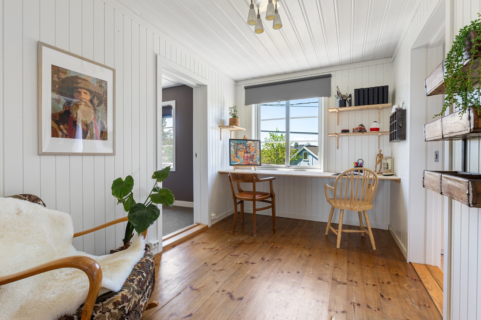Loftstue/kontor Galleribilde