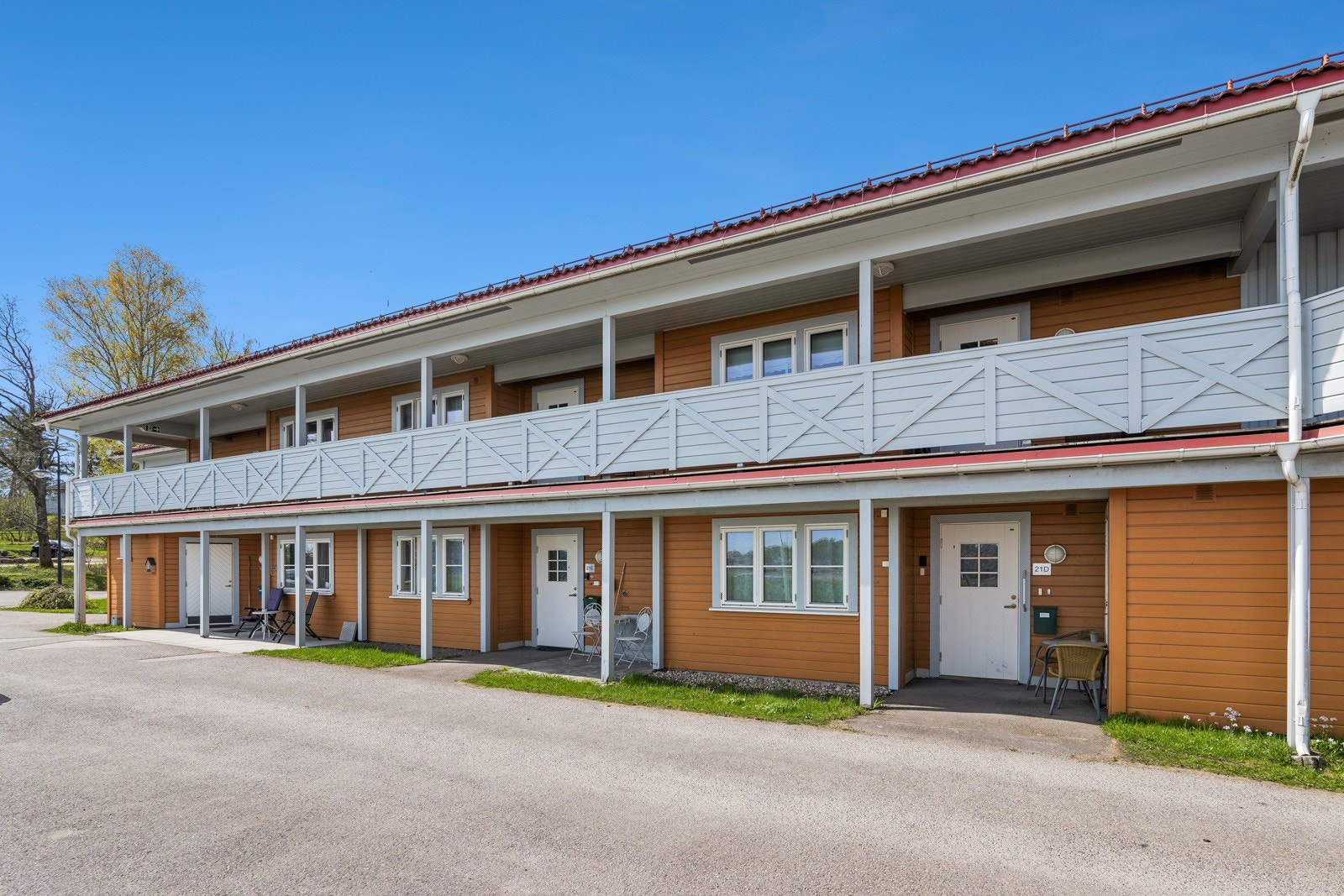 Fasade sett fra inngangsiden Galleribilde
