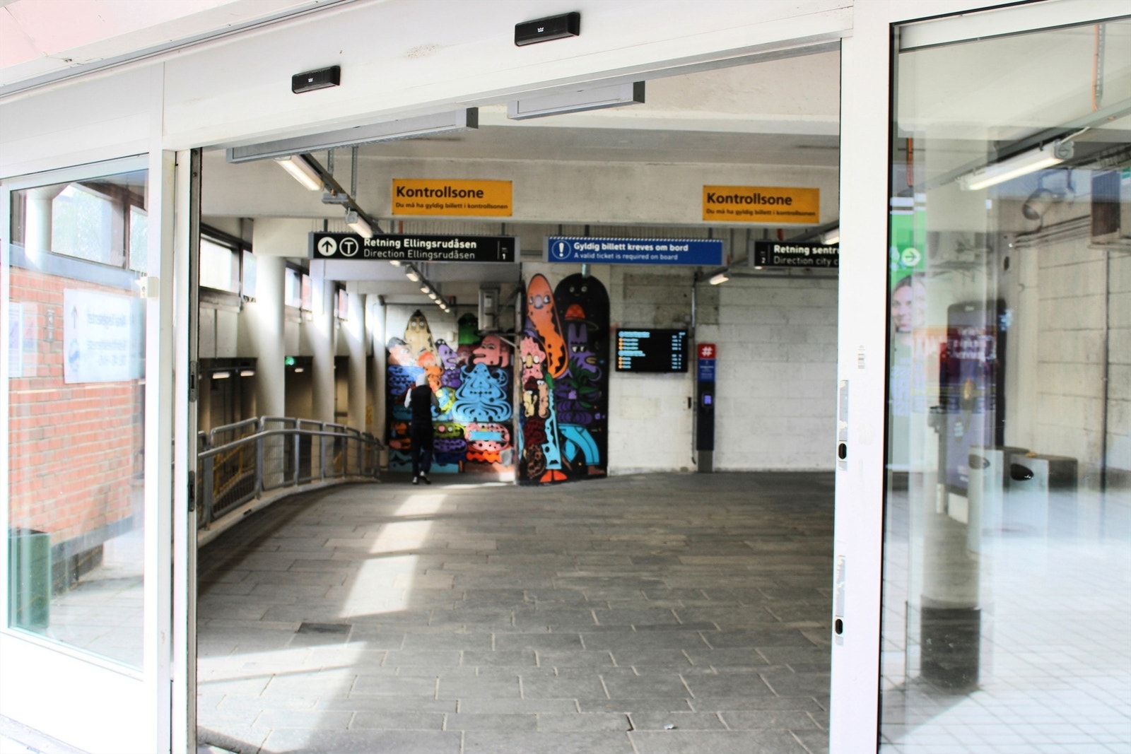 Linje 2 tar deg til byen på under 20 minutter. Galleribilde