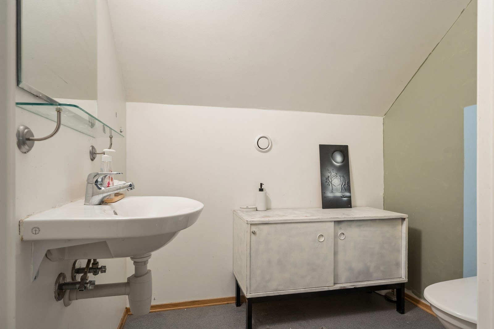 Toalettrommet i 2. etasje er svært praktisk. Galleribilde