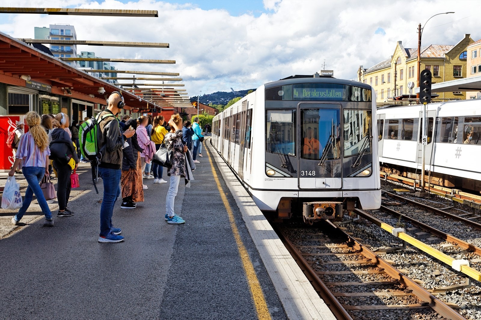 Majorstuen T-banestasjon Galleribilde