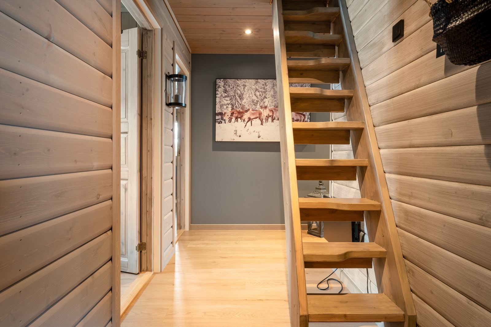 Trapp opp til loft. Galleribilde