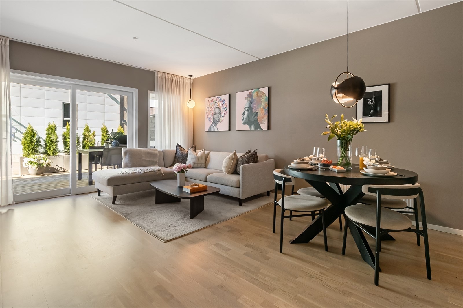 Stor og strøken 2-roms på 60m² i Brauterstubben 8 på Kjeller. Galleribilde