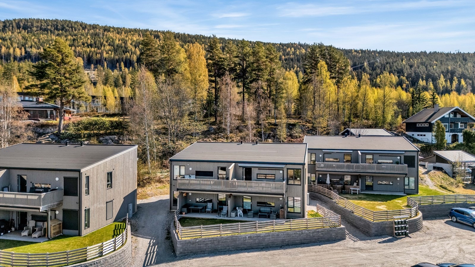 Området beskrives som stille og fredelig med lite trafikk. Galleribilde