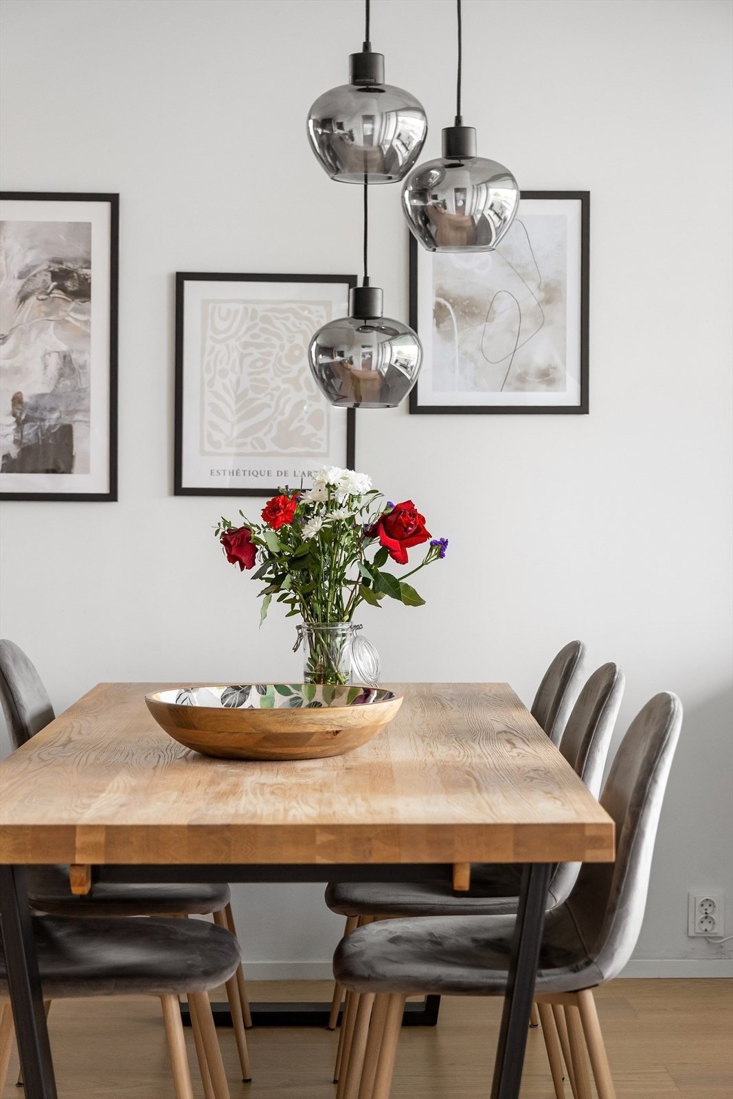 Her kan familie og venner inviteres til hyggelige middager. Galleribilde