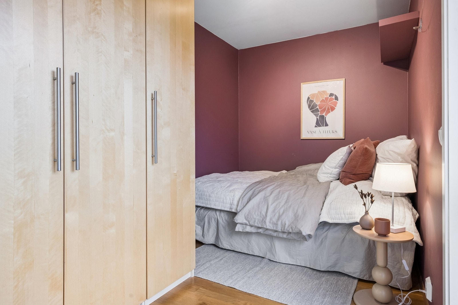 Soverommet er på 7,2m² og har god plass til ønsket møblement. Galleribilde