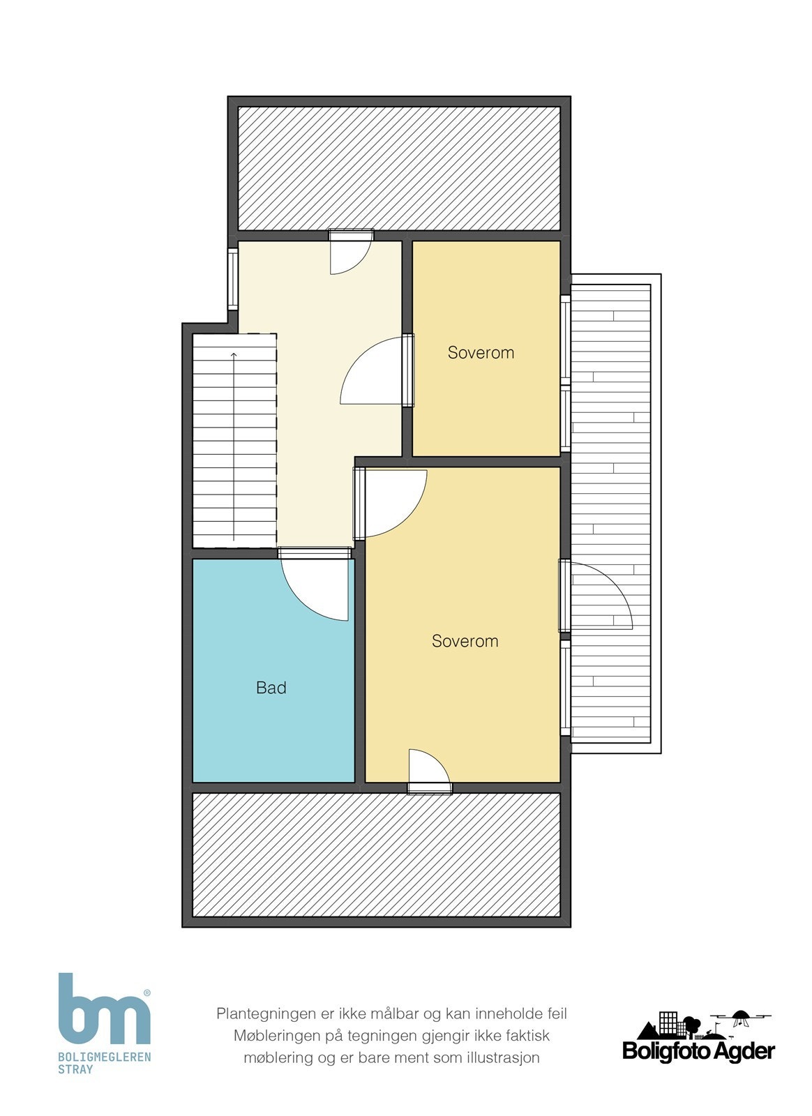 Planskisse - loftsetasjen Galleribilde