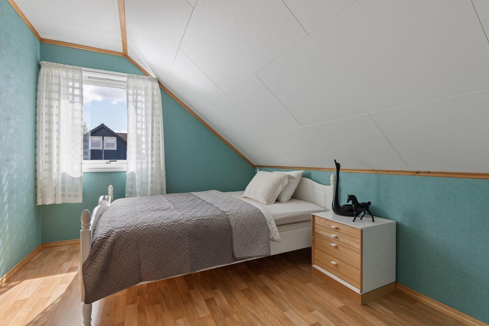 Soverom 3 har fin størrelse. Galleribilde