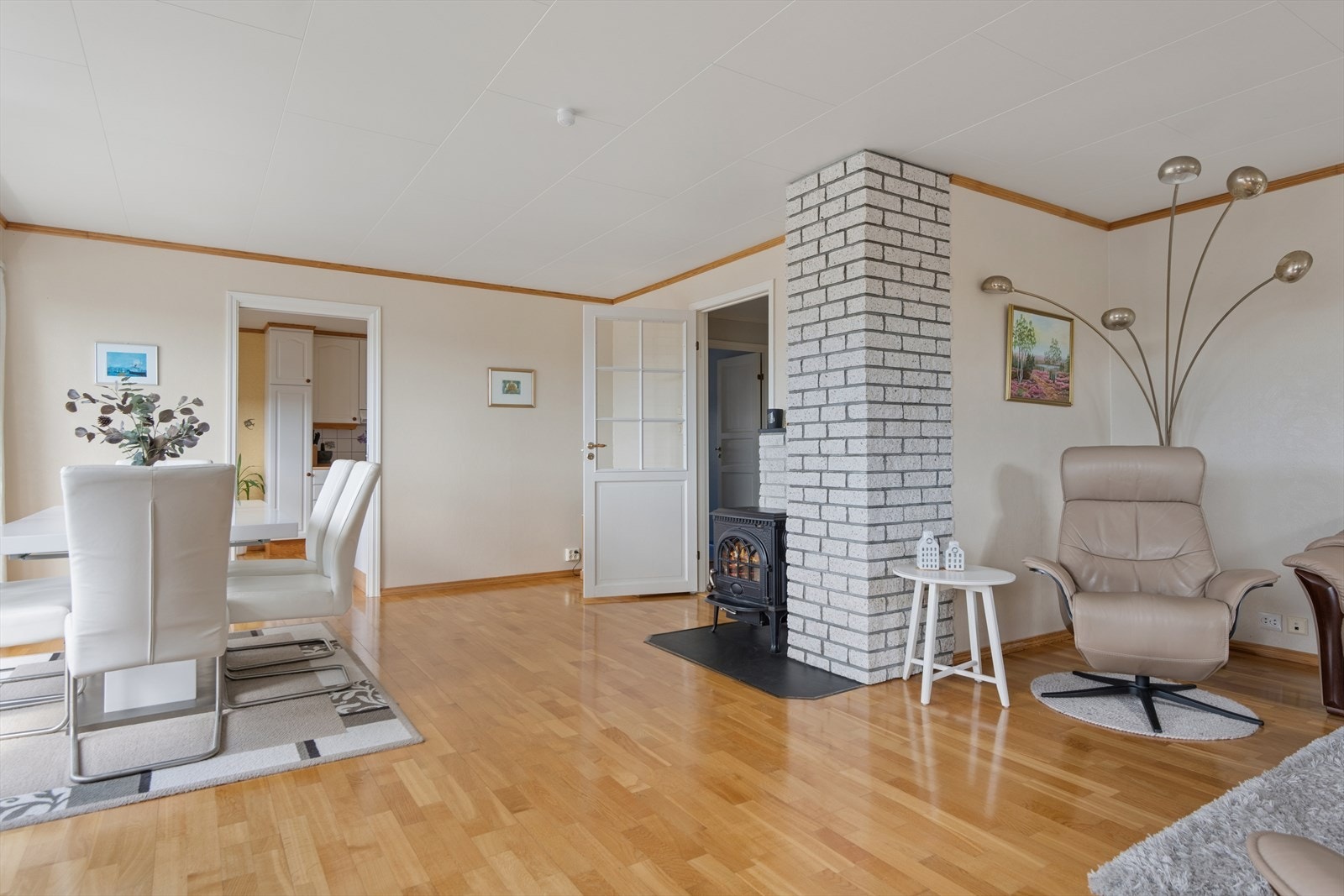En vedovn gir både hygge og ekstra varme på kalde dager. Galleribilde