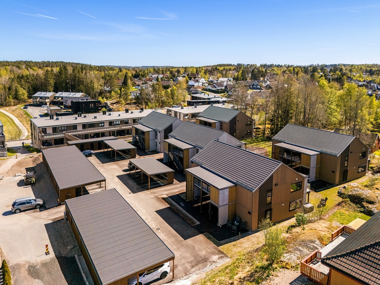 Bergheim Syd 2 er et nyetablert borettslag i et veletablert og barnevennlig boligområde på Borgenhaugen. Galleribilde