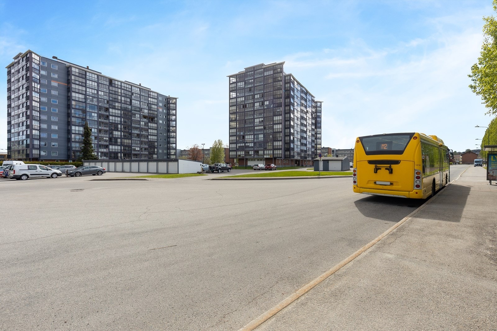 Kort vei til offentlig kommunikasjon. Galleribilde