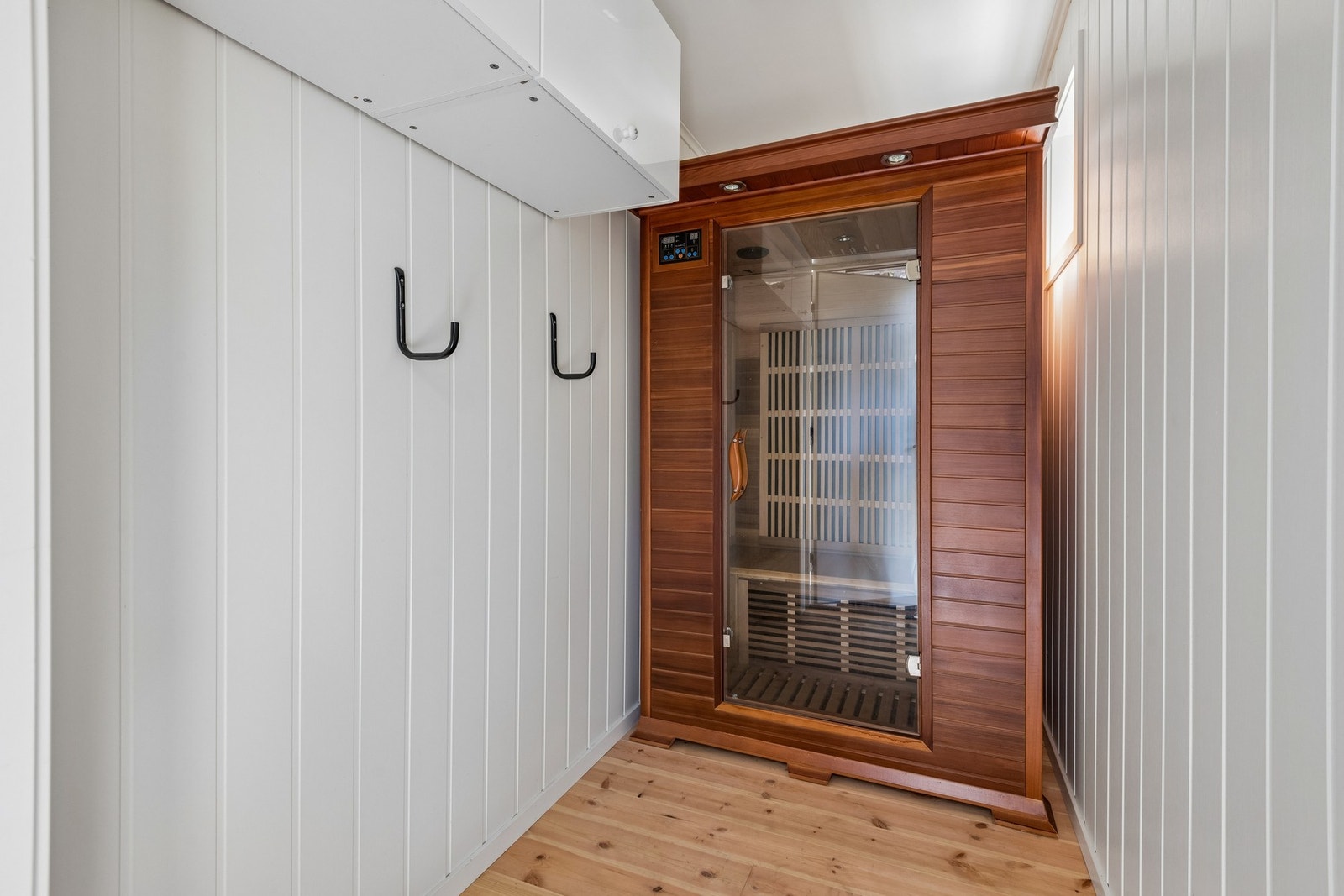Bod innredet med badstue. Galleribilde