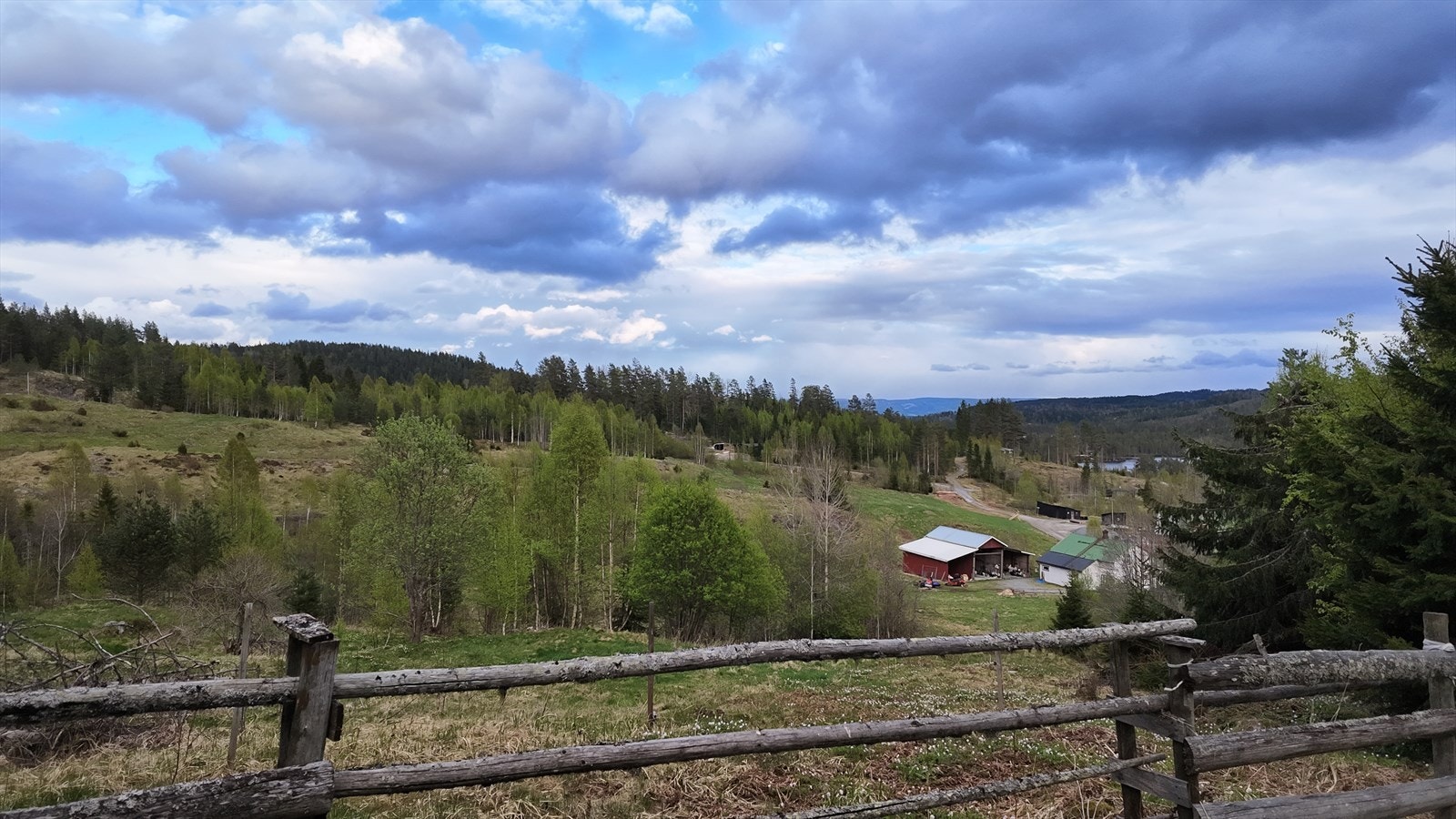 Flott utsikt fra eiendommen Galleribilde