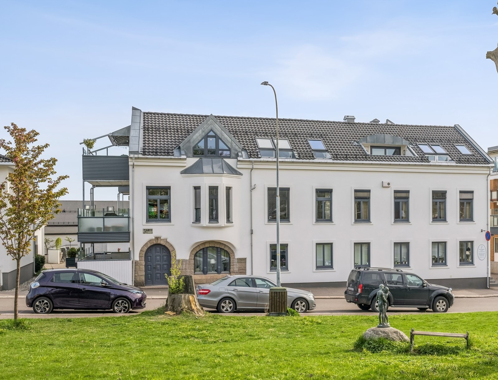 Velkommen til Vestre Braarudgate 3A med den vakre Braarudparken rett utenfor. Foto v/EFKT Christian Hassum Galleribilde