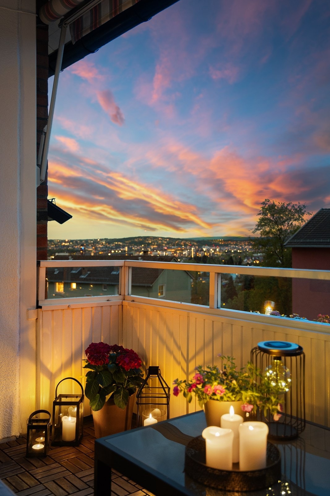 Og flotte solnedganger Galleribilde