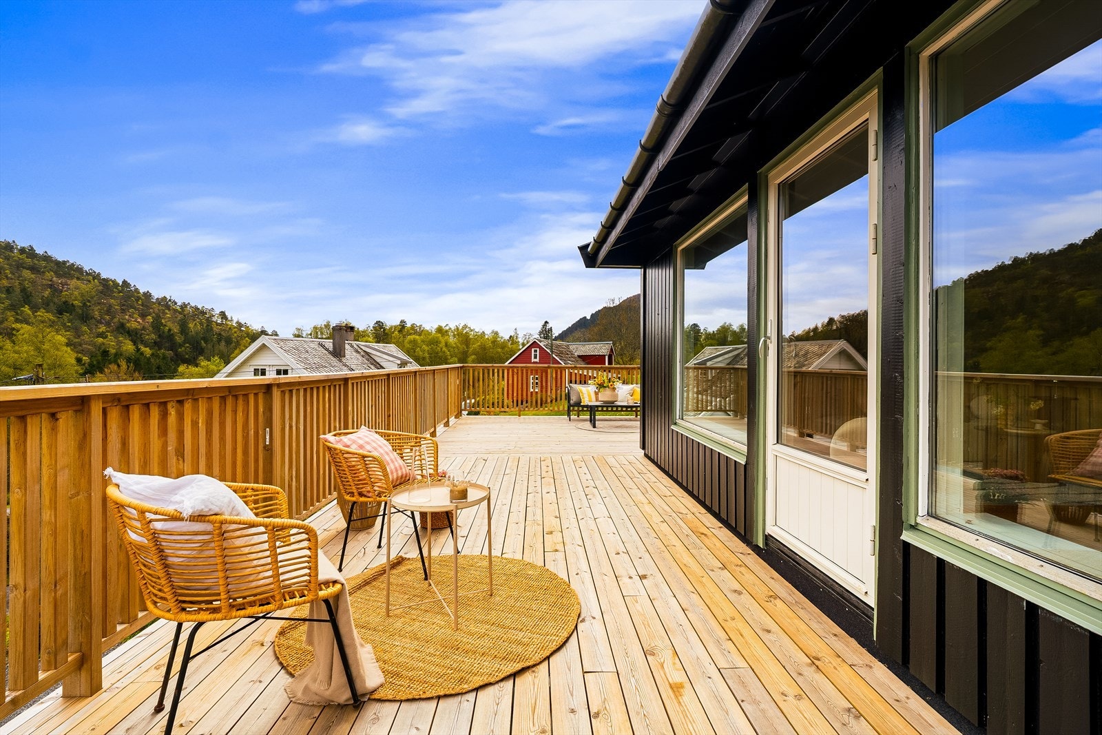 Her har en hele 93 kvm med terrasse Galleribilde
