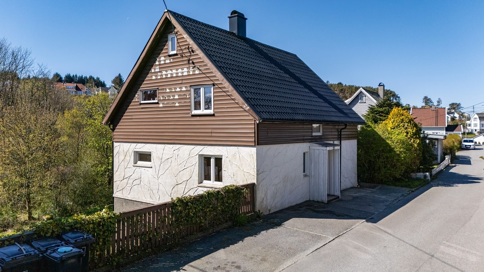 Parkering i eget gårdsrom Galleribilde