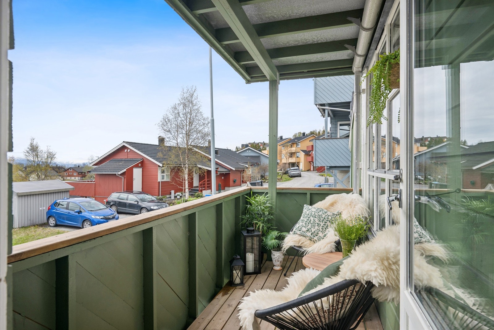 Her er det plass til en hyggelig sittegruppe. Galleribilde