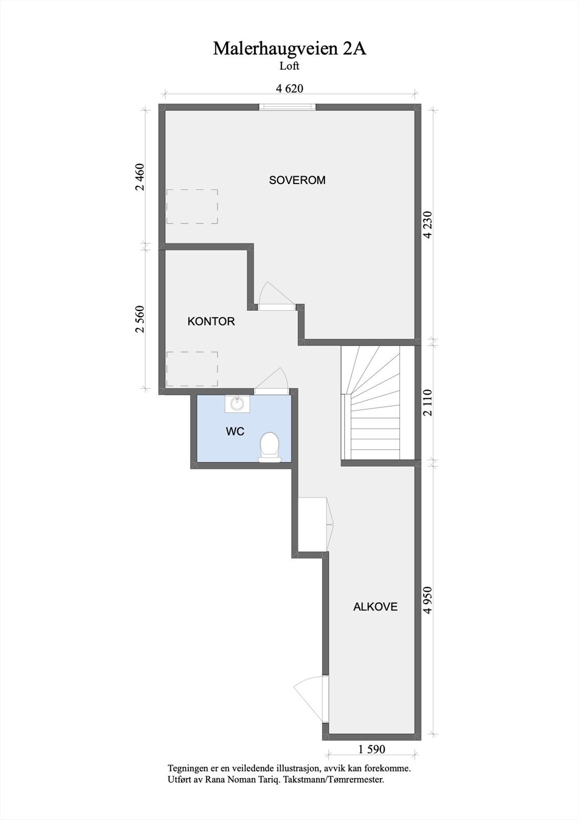 Loftsetasje Galleribilde