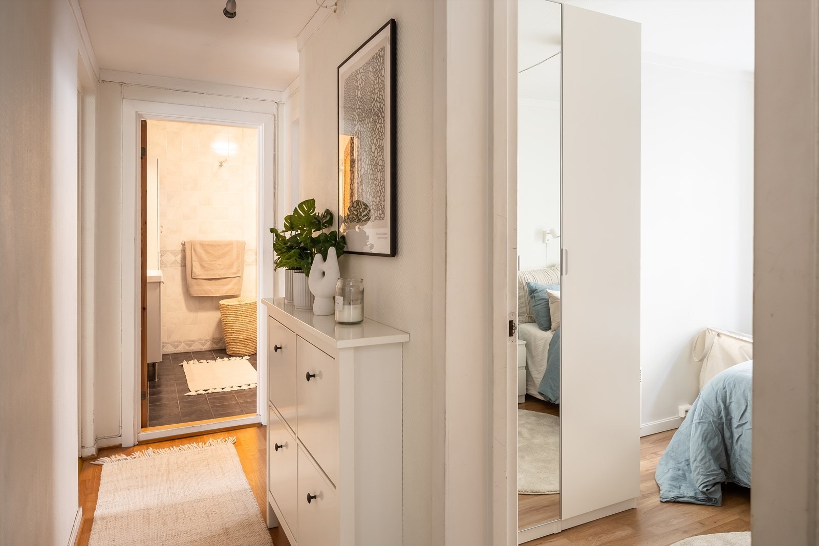 Praktisk entré på 4,5 m². Galleribilde