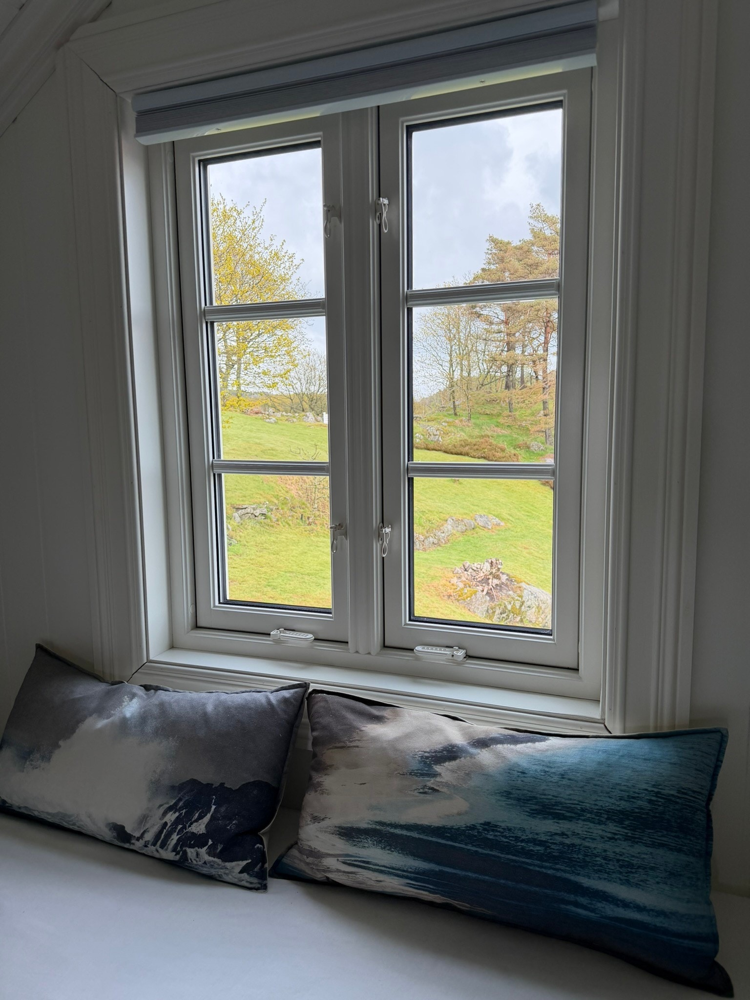Utsikt fra soverom nr. 2 i hytte Galleribilde