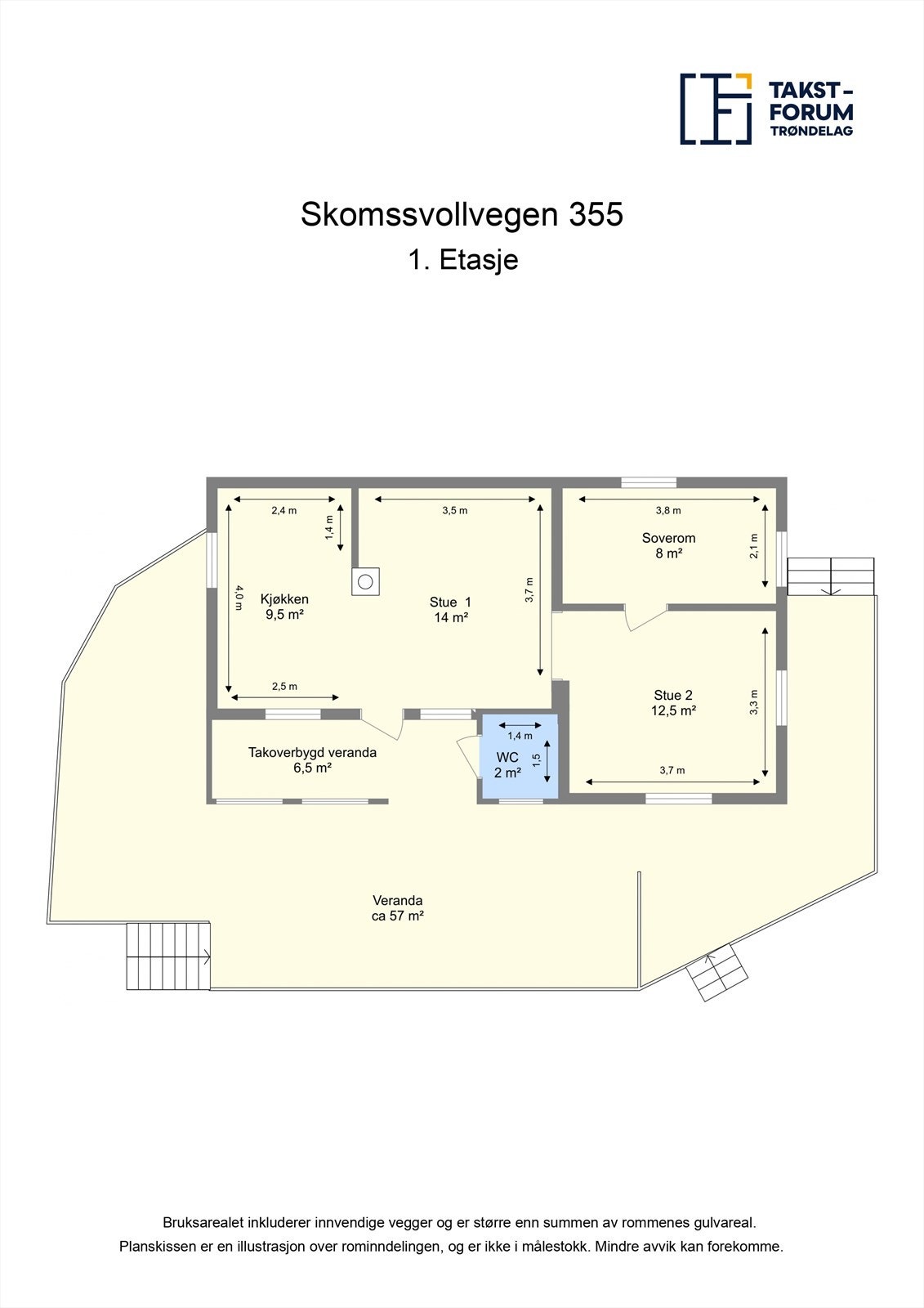 Plantegning Galleribilde