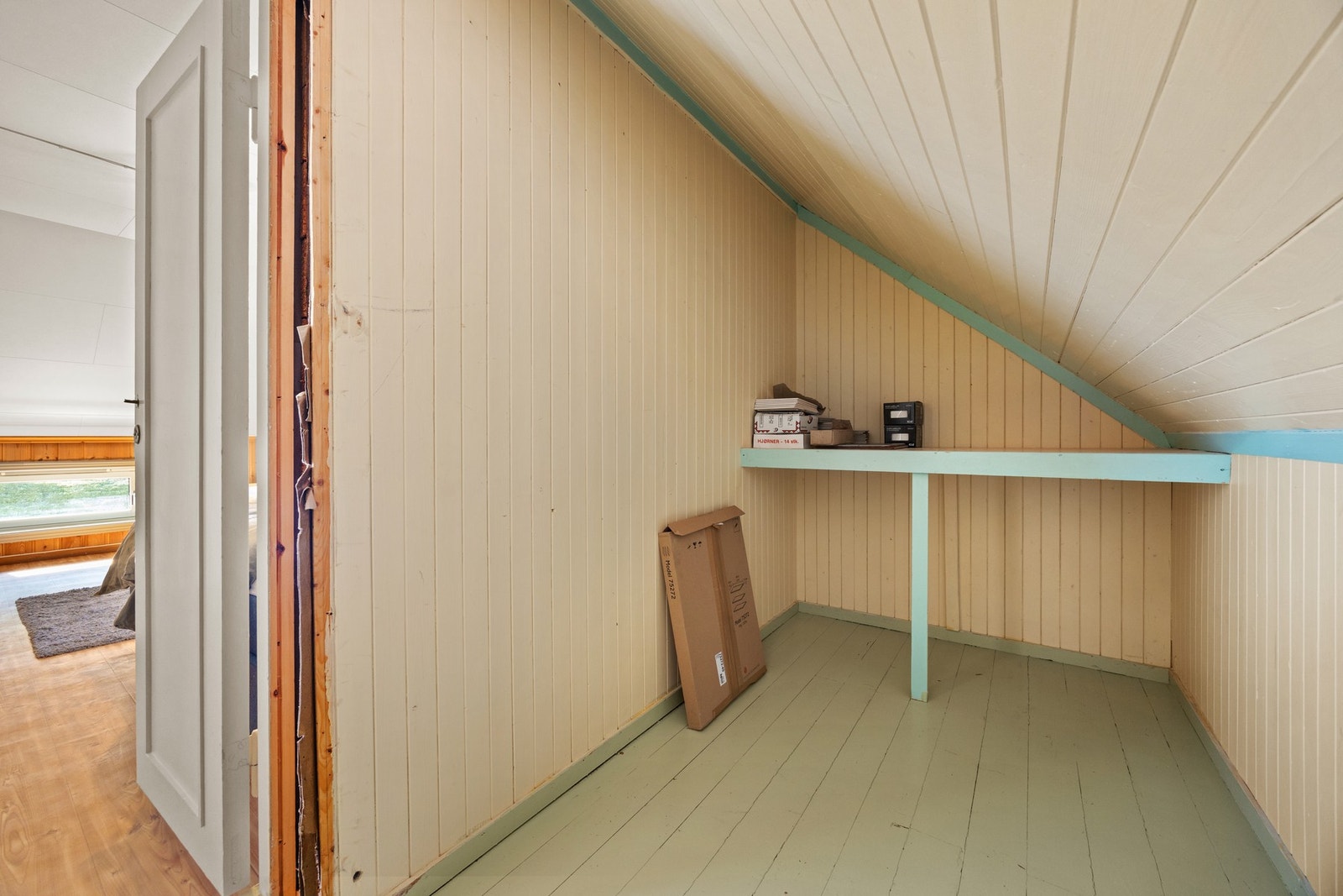 Det er i tillegg to kott på loftet. Galleribilde
